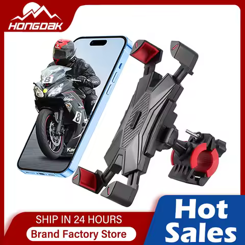 Large Size Motorcycle Bike Phone Holder Mountain Bike Electric Bike Universal Fixed Frame GPS Clip Universal Bicycle Stand