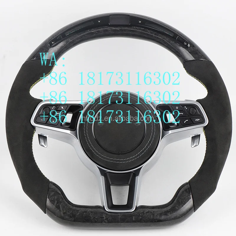 Factory Discounts OEM Quality Multi-Button Premium Leather Carbon Fiber Steering Wheel for
