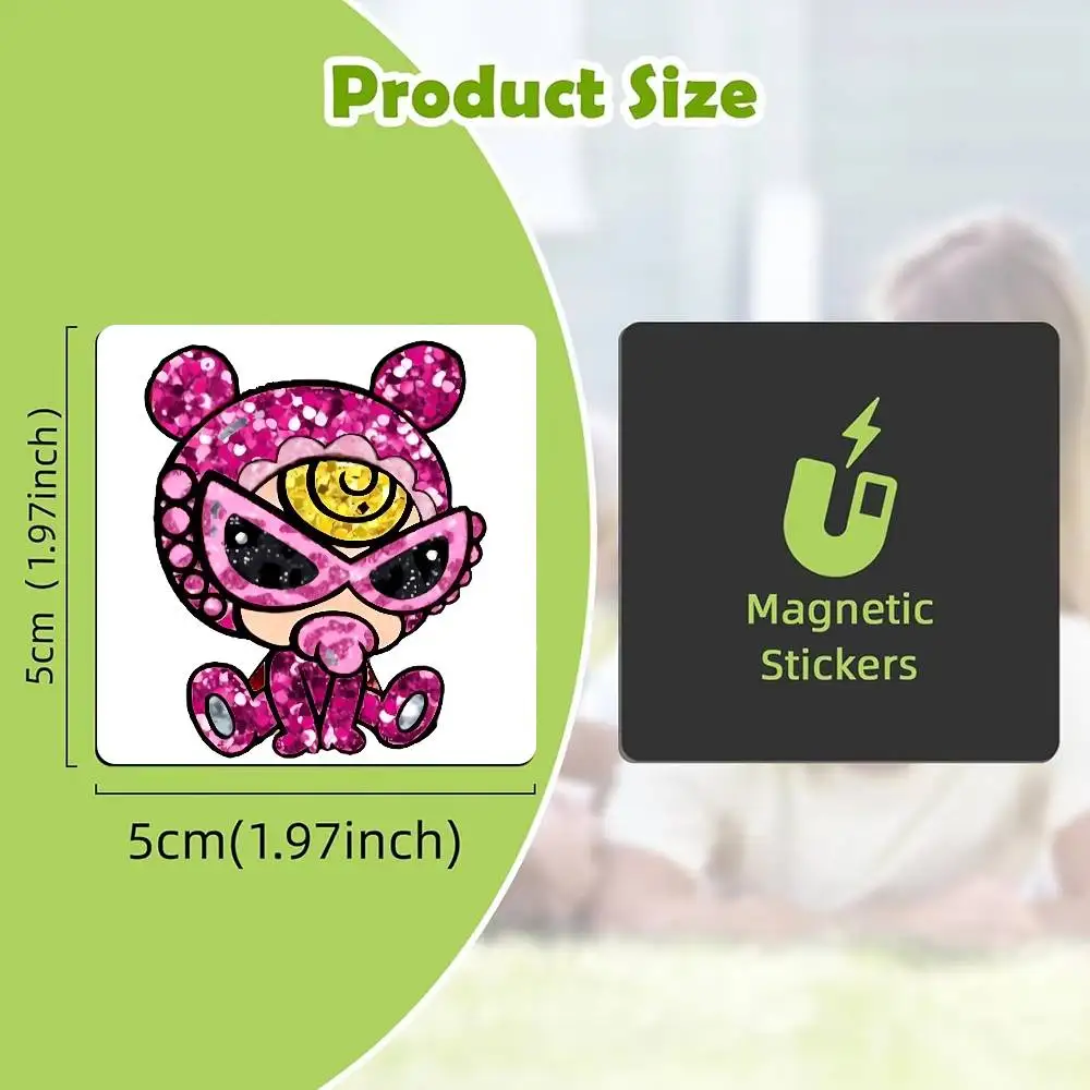 FOR Hysteric Cute Mini New PVC Fridge Magnetic Refrigerator Magnets Personality Decorations Creative Gifts
