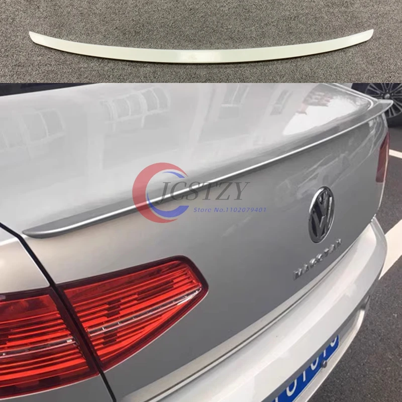 Спойлер Magotan ABS для Passat B8 2017-2022, автомобильное заднее крыло, цвет праймера, задний спойлер для Volkswagen Passat B8, спойлер Спойлер Magotan ABS для Passat B8 2017-2022, автомобильное заднее крыло, цвет праймера, задний спойлер для Volkswagen Passat B8, спойлер