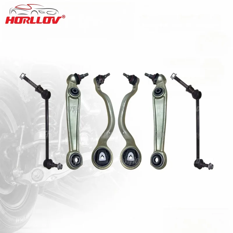 6PCS Front Lower Control Arm Kit for BMW X5 F15 E70 X6 F16 F86 E71 E72 Suspension Stabilizer Link 31126864821 31126775971