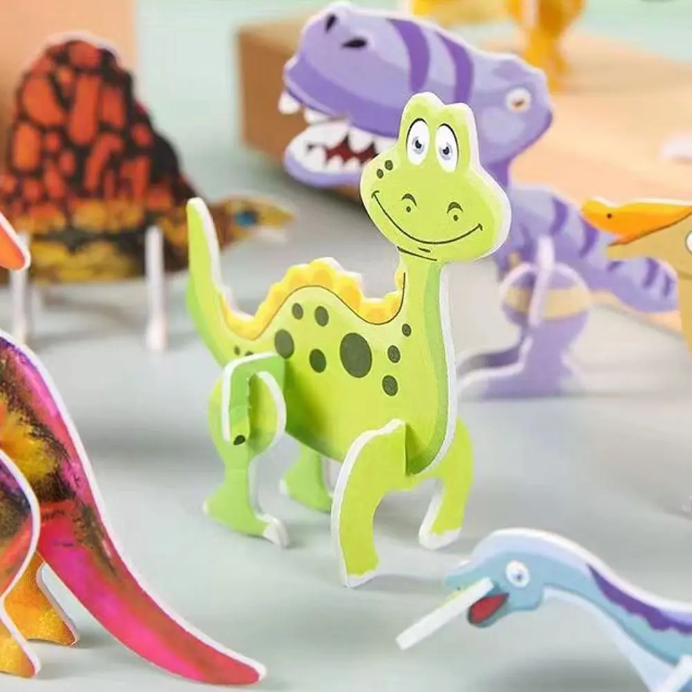 

25 шт. Изысканные 3D-пазлы в виде насекомых для раннего развития, сделанные вручную, забавные карточки-головоломки