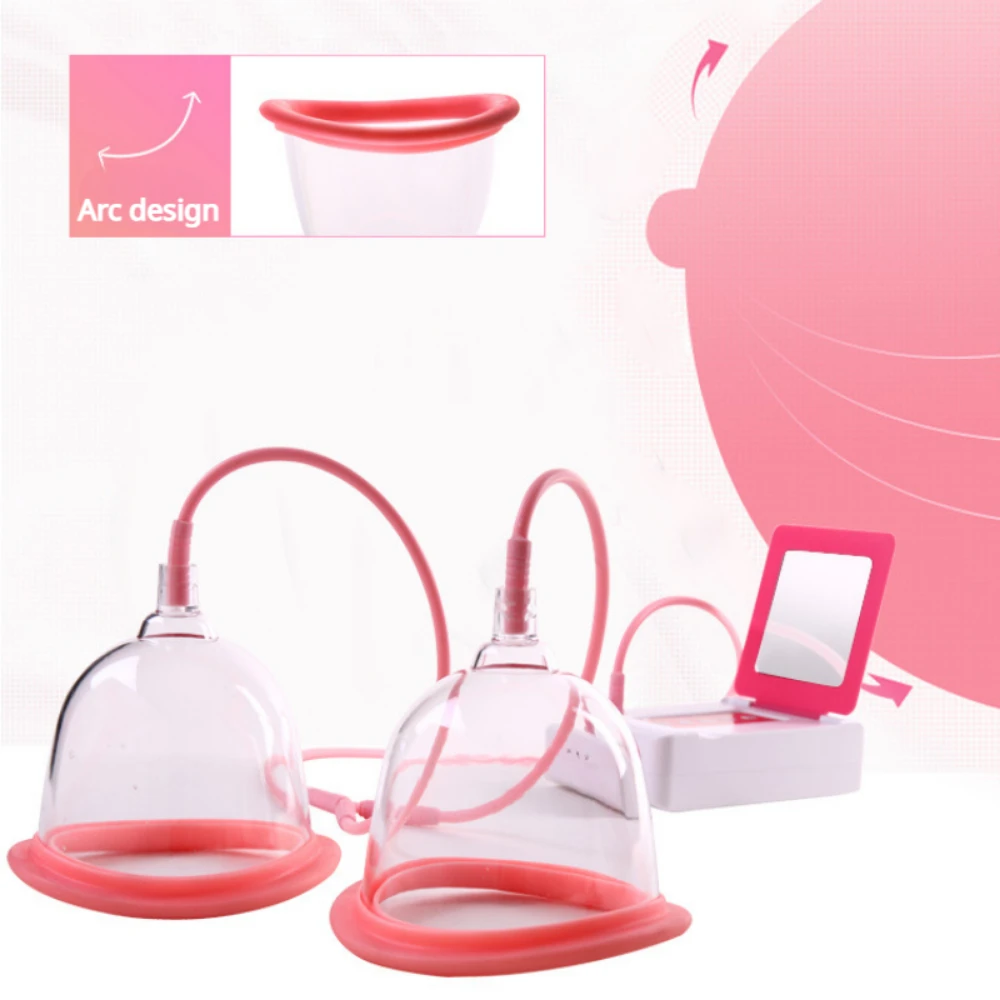 Breast Enlargement Pump Cupping Vacuum Therapy for Electric Massage Machine Pump Cup Massager Body Shaping Butt Lifting Cup