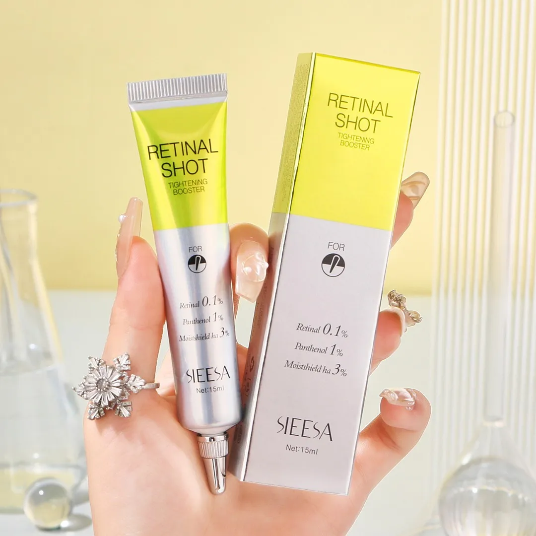 Retinol Firming Eye Cream Moisturizing Smooth Anti-wrinkle Light Fade Fine Lines Anti-Aging Instant Skin Care Portable 15ml