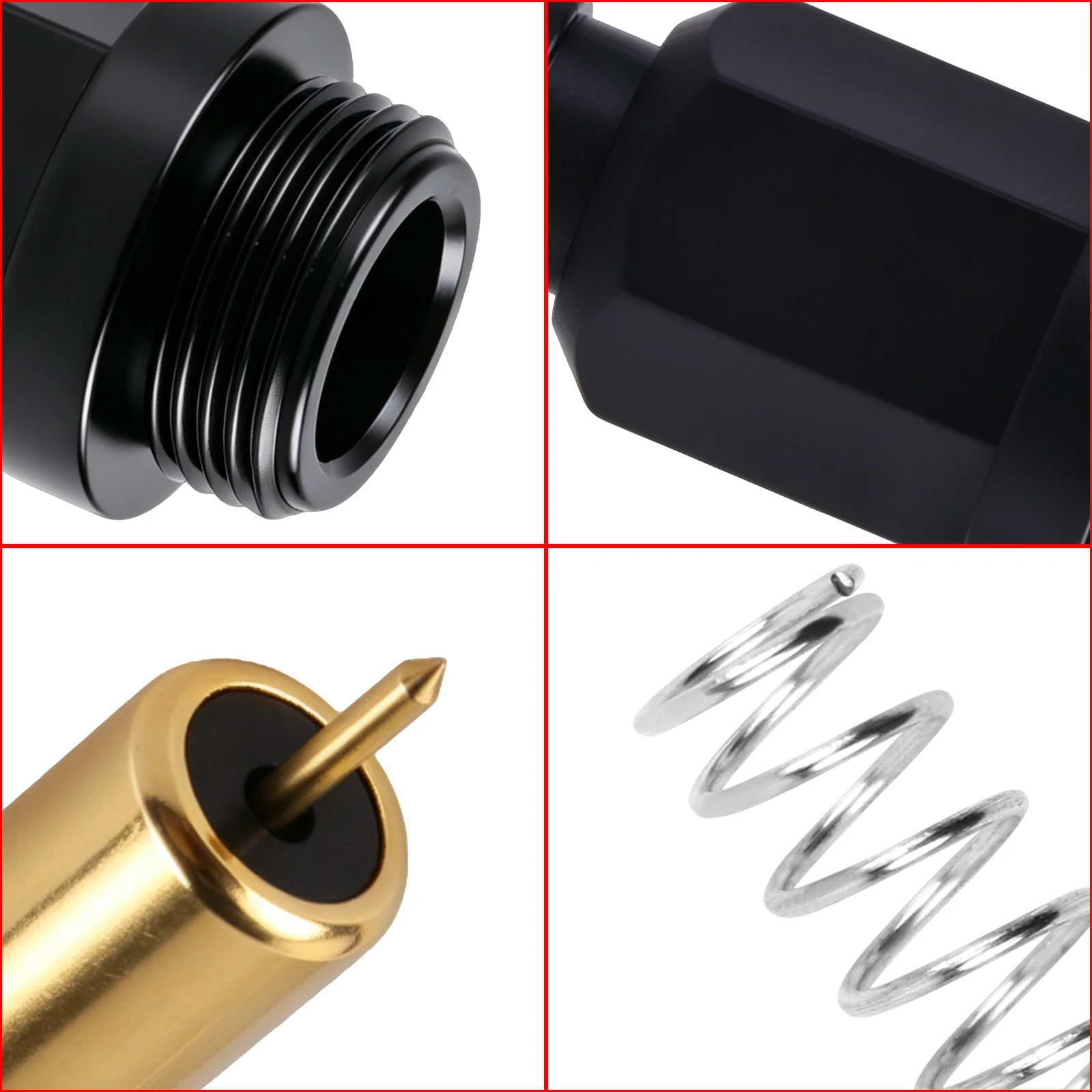 Carburetor Throttle Choke Starter Valve Kit for Honda TRX300 TRX350 TRX400 TRX450 ATV 16046-HM5-671 16046-HM5-730