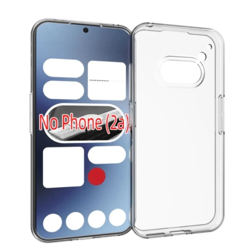 ultra thin clear soft tpu guard on for nothing phone 2a 2a 5g silicone case cover for nothing phone2a shell protection