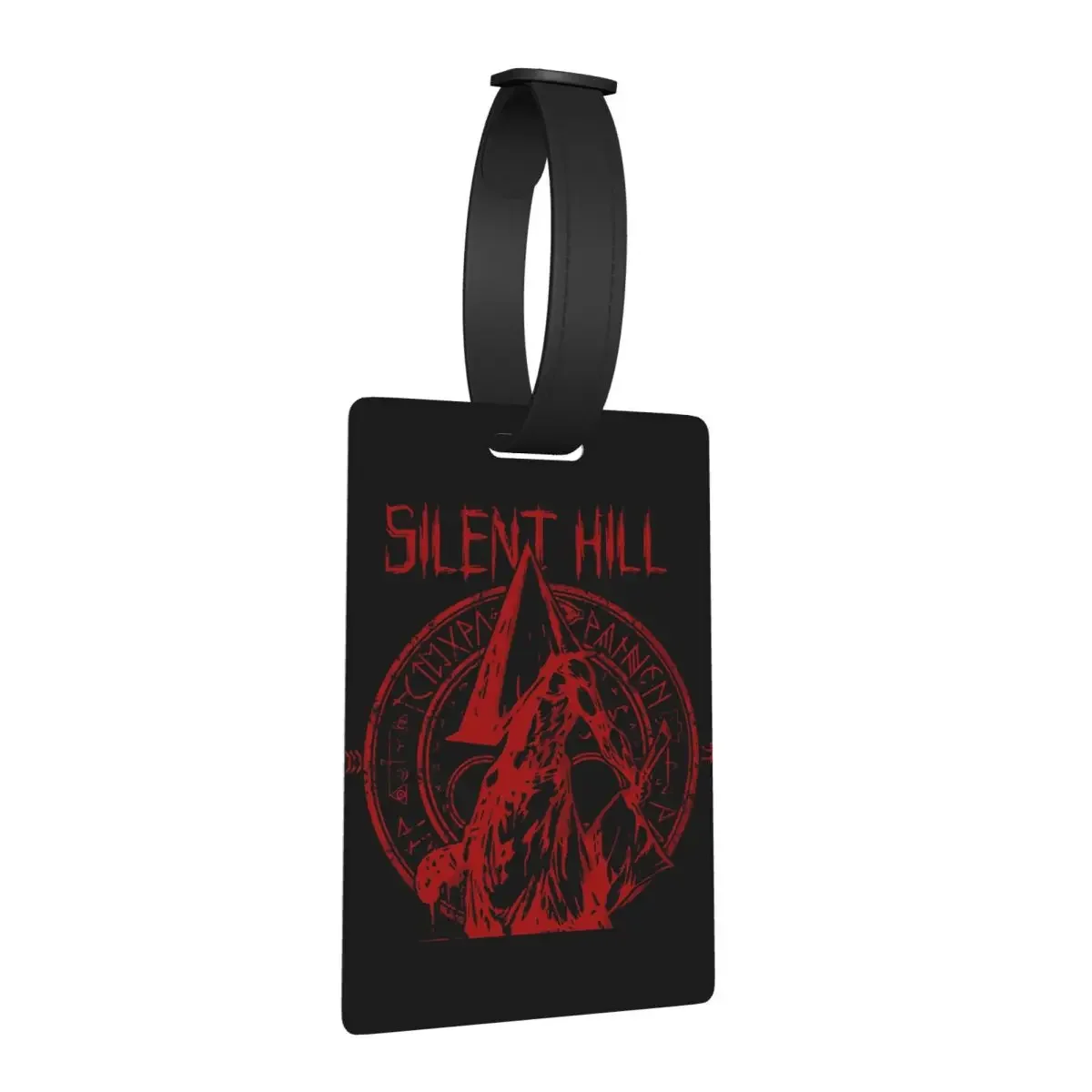 

Silent Hill Pyramid Head The Order Luggage Tags Suitcase Travel Fashion Baggage Boarding Tag Label Holder ID Name Address