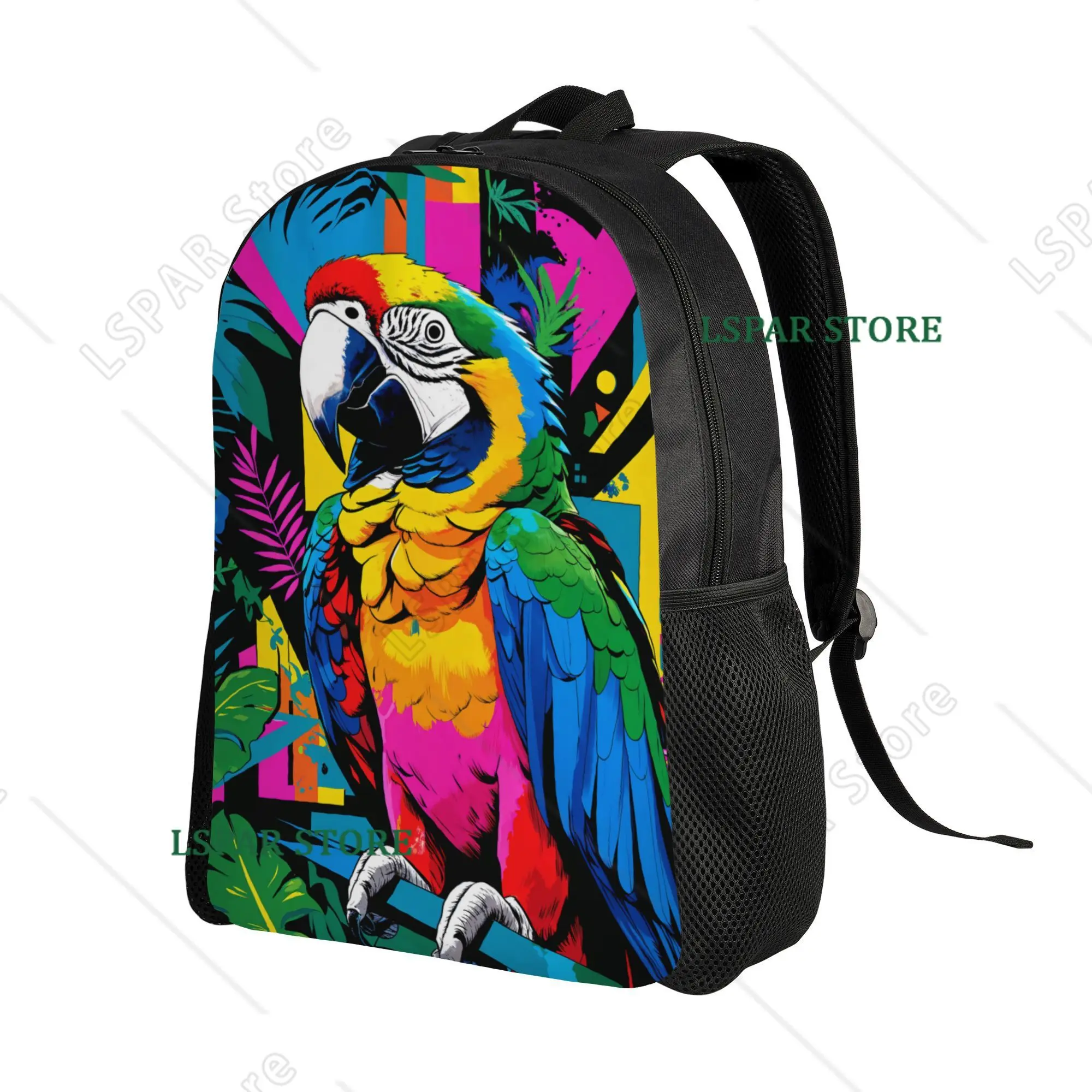 Parrot High Capacity Backpack Fashionable and Versatile for Casual Sports Travel