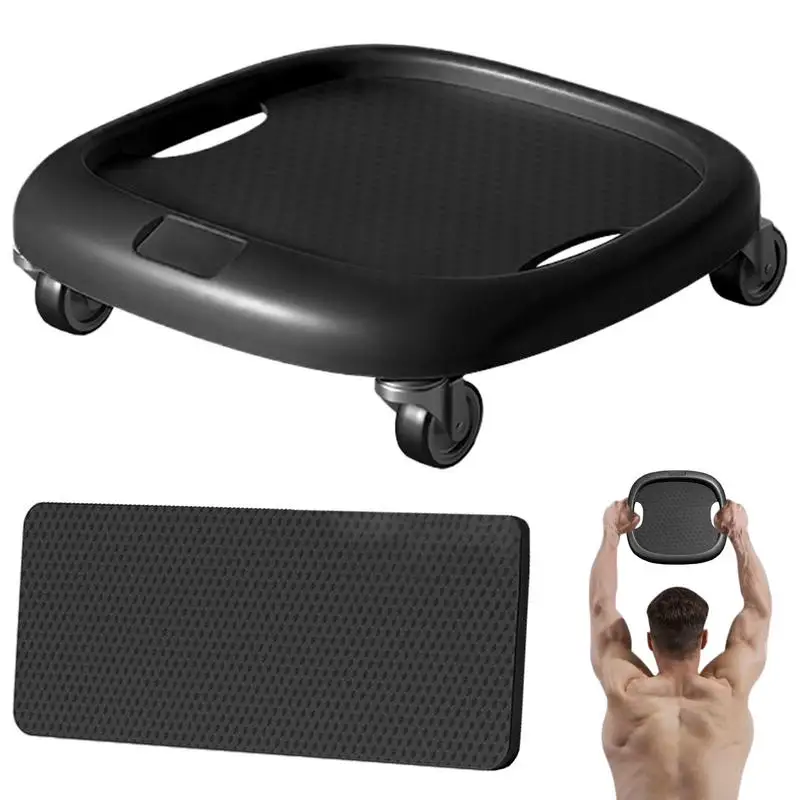 

Ab Wheel 360 Degree Rotating Ab Workout Equipment Board With Mat Fitness Equipment Waist Strength Trainer For Women