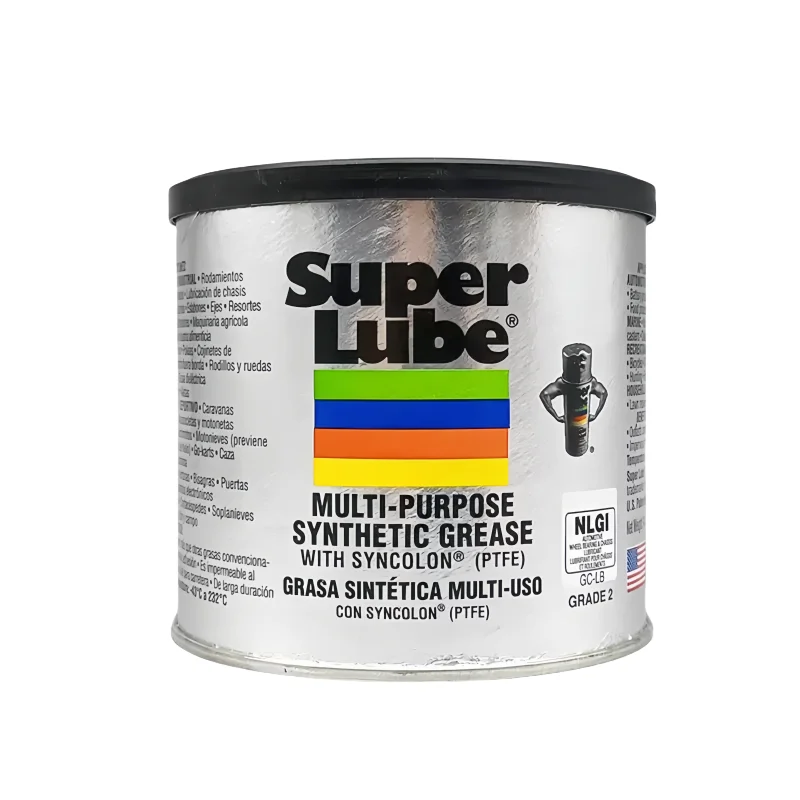 

Синтетическая смазка Super Lube 41160 многоцелевая с Syncolon, для защиты от трения, износа и ржавчины, белая, 400 г