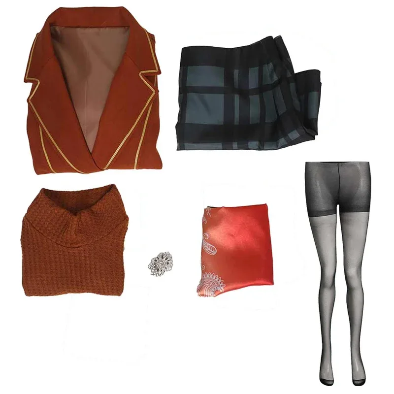 Biohazard Hazard Bio 4 Rev Ashley Cosplay pelucas de mujer disfraz juego Halloween disfraz femenino ropa de juego de rol mj: 3