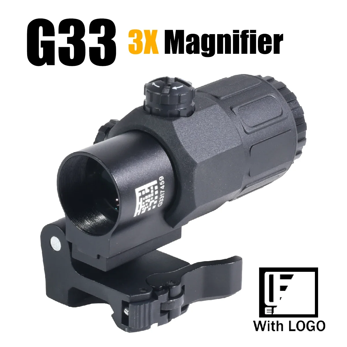 NONE 3X 5X Lupe Serie G33/G43/G45 Klappbare Seite Flip Lupen Jagd Combo Scopes Jagd Anblick verstärken W/Original Markierungen 4