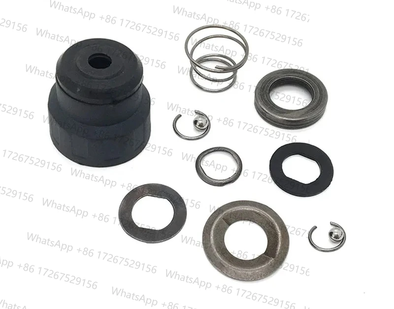 Conjunto de capa de mandril de broca, substituição para bhr242 dhr242 hr2610 hr 2610 2300 2600 2601, guia de tampa, arruela, acessórios de anel de mola