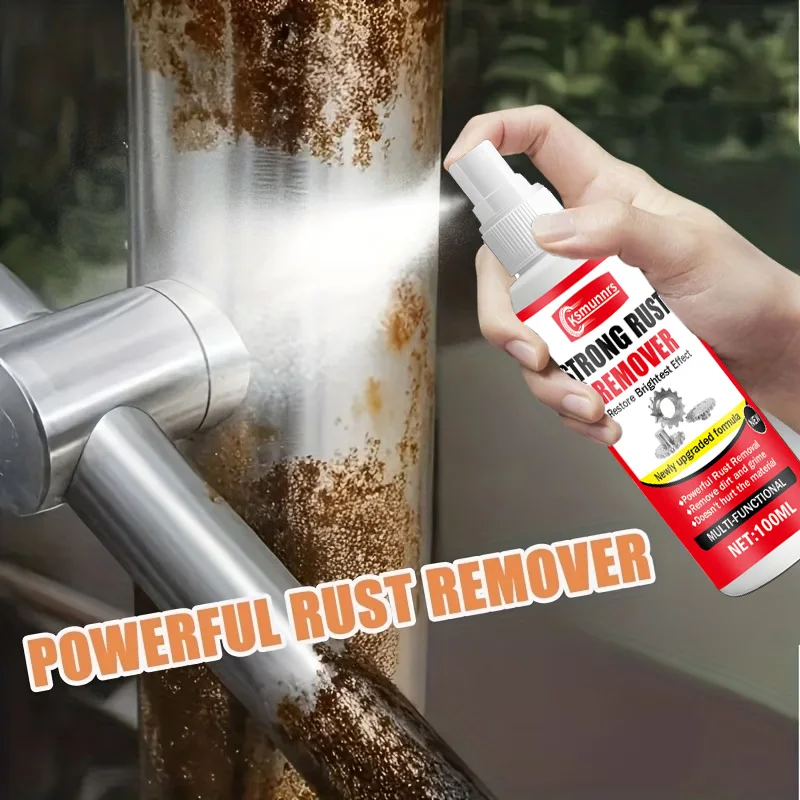 NEW Heavy Duty Metal Rust Converter Spray - Anti-Rust Coating for Car Wheel Iron Locks Gardening Hardware