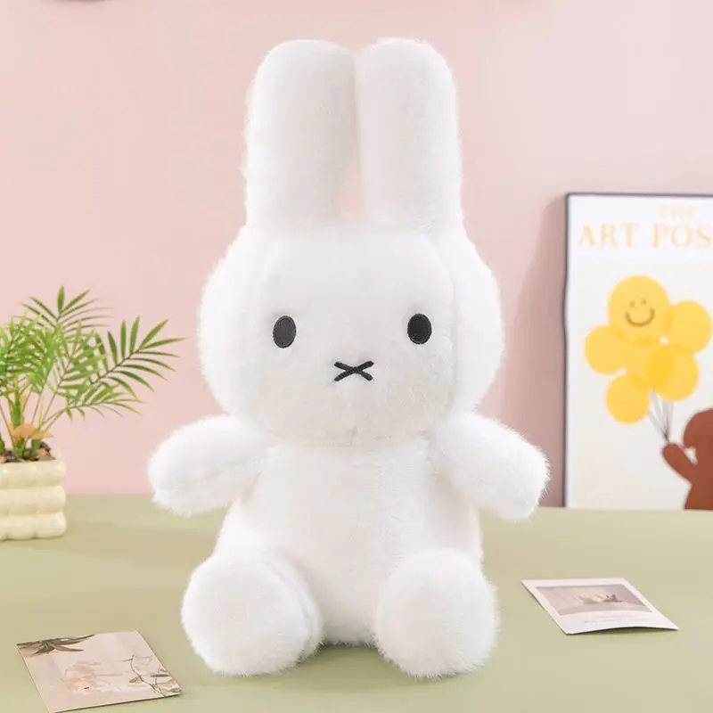 Cartoon Kawaii Miffy Plush Doll Birthday Gift Ornaments Fluffy Appease Children Newstyle Fashion Soft Good Look Practical Simple