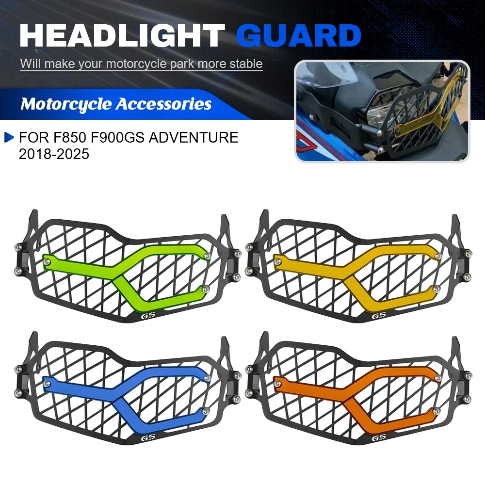 

Motorcycle Headlight Head light Grill Guard Cover Protector For BMW F850 F900GS ADVENTURE 2018-2024 2025 F850GS F900GS ADVENTURE