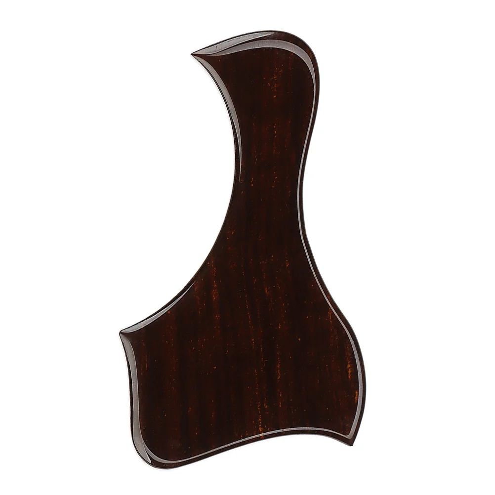 Pickguard en Grain de bois pour guitare électrique acoustique, plaque à gratter Folk, forme de protection en PVC, excellente Texture