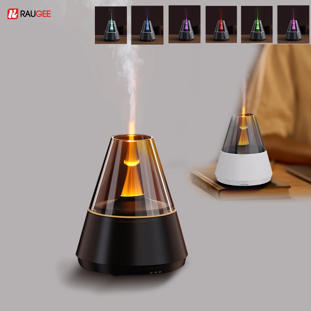 

Увлажнитель пламени с свечом, 7 цветов, диффузор эфирного масла, таймер, туман, ароматерапия, ароматические диффузоры, увлажнитель воздуха для дома и офиса