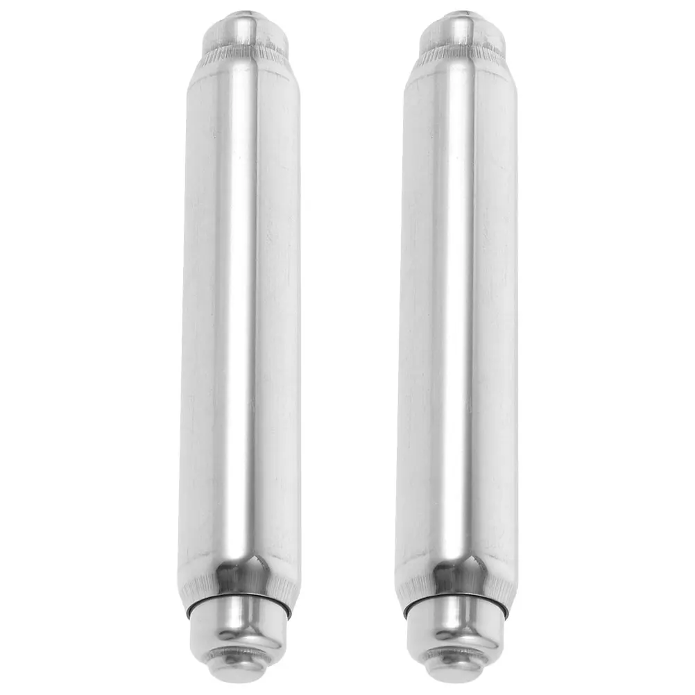 

2pcs Toilet Paper Holder Roller Stainless Steel Retractable Shaft Replacement Long Use Home Hotel Bathroom Decorative Paper