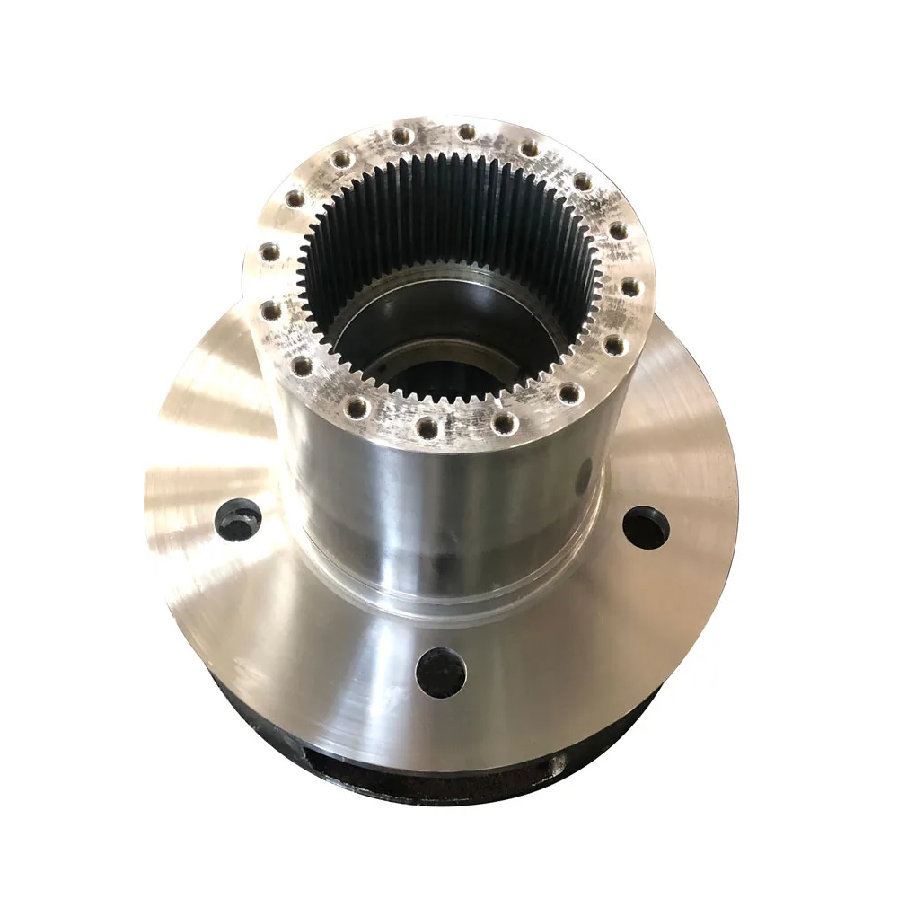 Heavy Duty Custom Steel Gear Sleeve with Internal Spline and External Teeth for Industrial Equipment