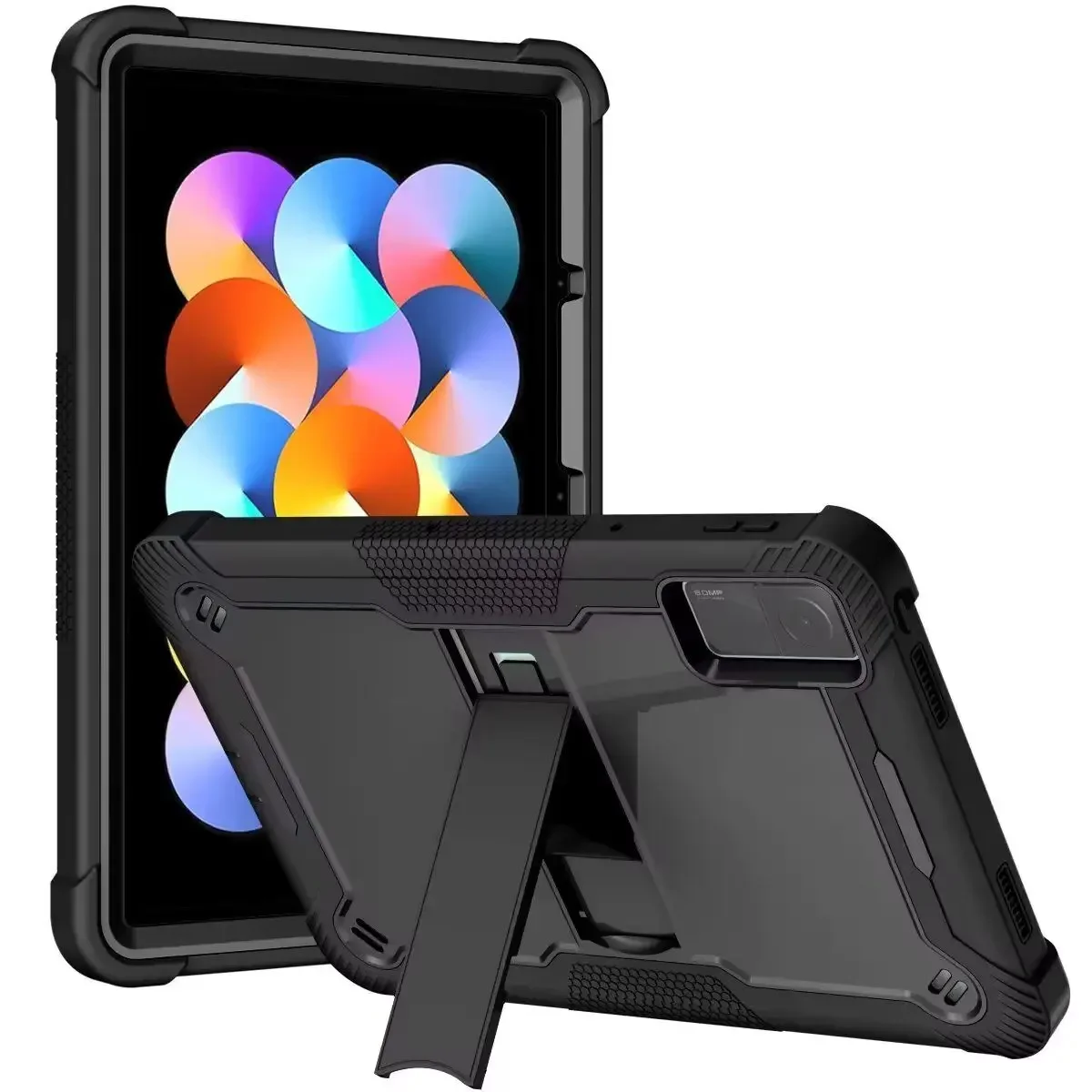 For Xiaomi Redmi Pad SE 11 10.61 Mi Pad 6 11" PC Tablet Stand Cover Kids Shockproof Case For Redmi Pad 10.6 With Holder Shell