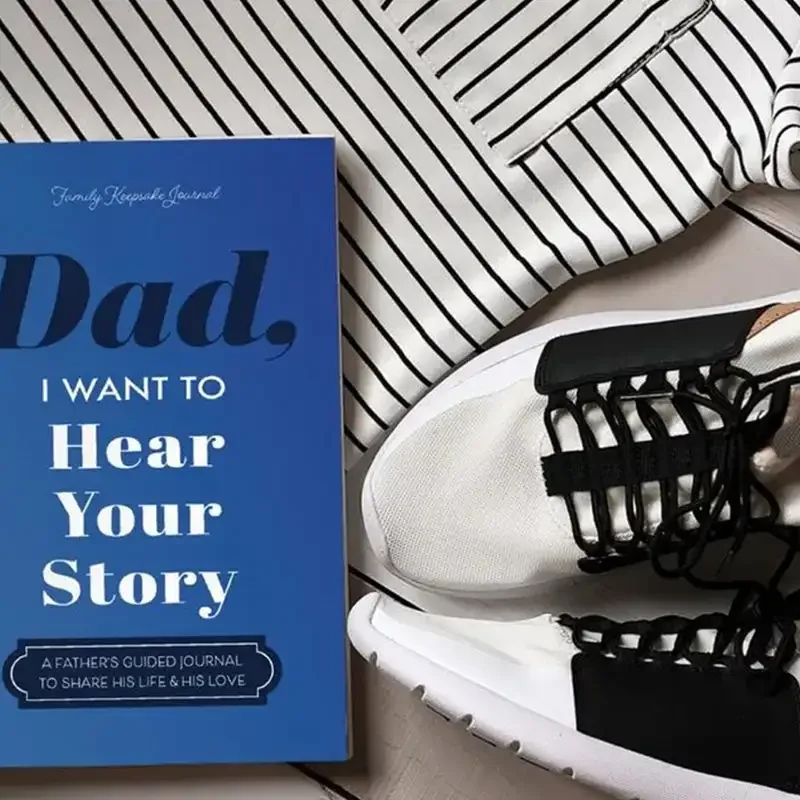 Dad, I Want To Hear Your Story Heirloom Edition Sharing His Life And His Love Mom, I Want To Hear Your Story