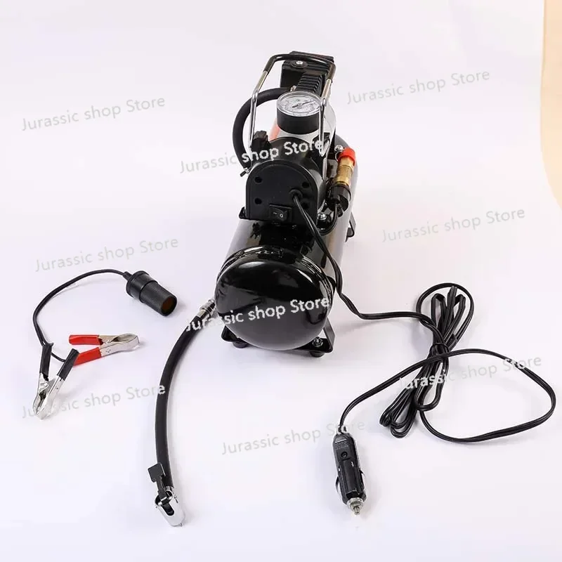 

3L/4L 12V 220V Air Compressor Car Tire Inflator Pump Portable Silent Oil-Free