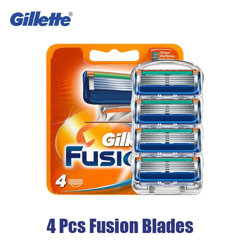 Gillette Fusion Rasierklingen 5 Schichten manuelle Rasier kopf Ersatz profession elle Bart Rasierklingen für Mann Gesicht Sicherheit Pflege