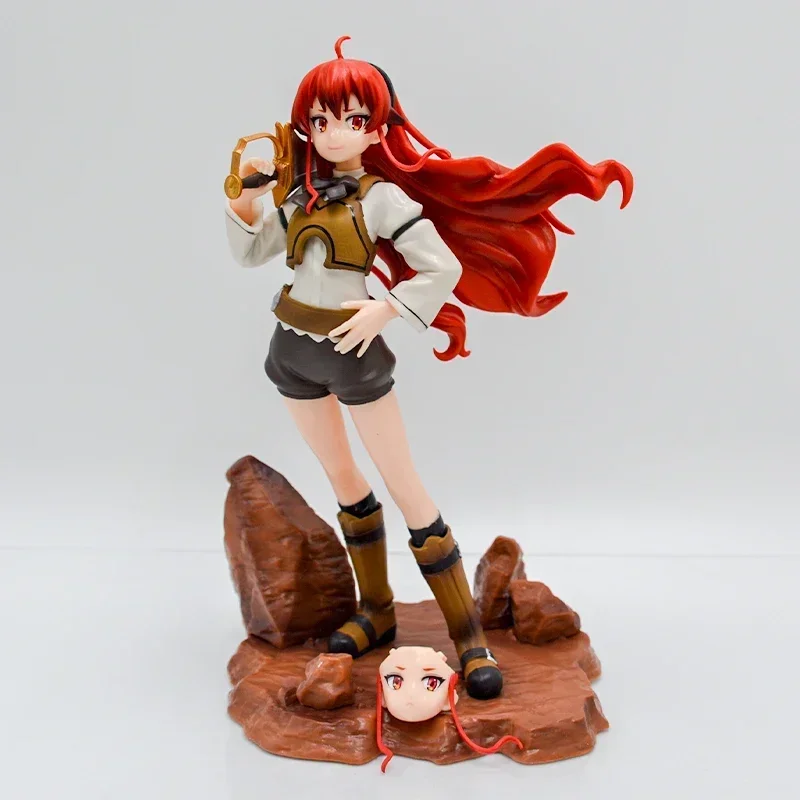 22cm Mushoku Tensei Jobless Reincarnation Anime Girl Figure Eris Boreas Greyrat Action Figure Roxy Figurine Model Doll Toys Gift