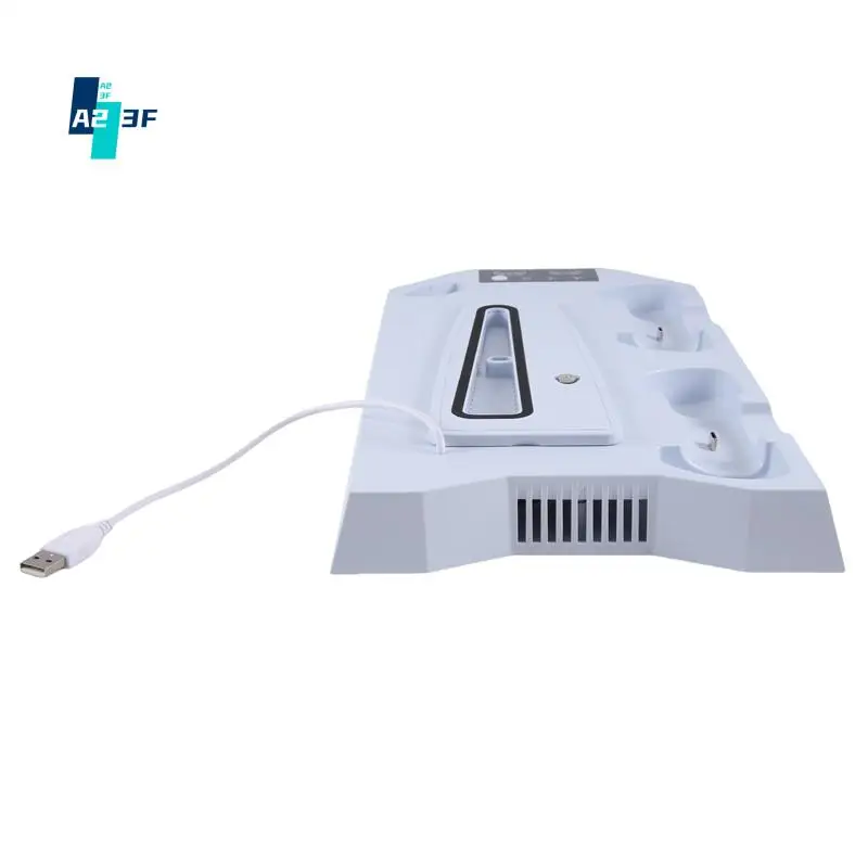 

A23F-For PS5 Slim/PS5 Cooling Stand For DE/UHD Fan Dock Ultra Slim Multifunction Controller Direct Charging Stand