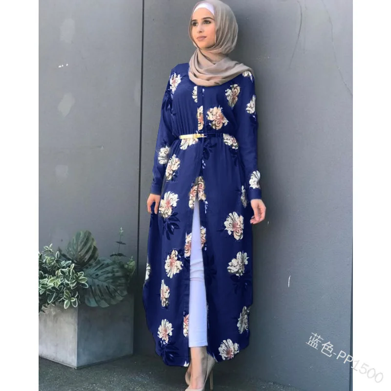 Abiti modesti abbigliamento islamico moda modesta abiti da donna musulmani con motivi unici abito Hijab Jalabiya per le donne