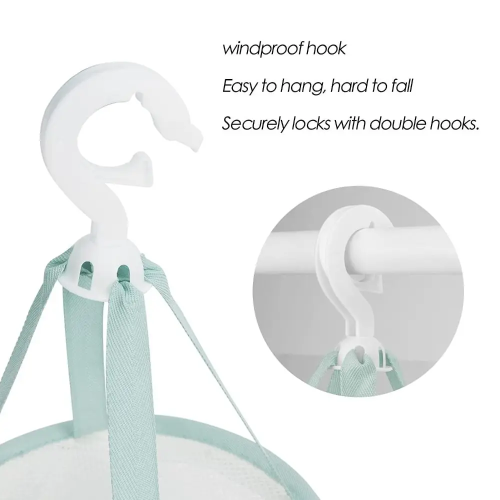 Rack Laundry Hanging Basket Makeup Tools Cleaning Mesh Rack Hanging Basket Makeup Puff Holder Beauty Egg Dryer Drying Net Bag