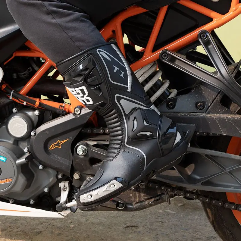 

Motocross Boots Men's Women Racing Boots Safe Riding Waterproof Anti Fall Wear-resistant Motorcycle Boots Equipment Rally Shoes
