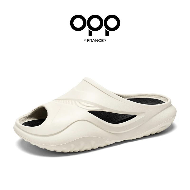 OPP Men Summer Clogs Casual Soft Mesh Couple Beach Slippers Men Cool Clogs Luxury Shoes Men street Sandali