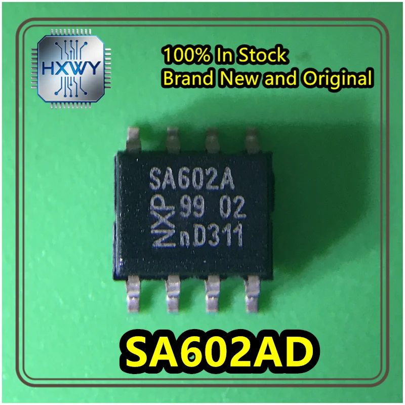 (1/5 piece) SA602AD/01,118 SA602AD SA602A SOP-8 Monolithic Double-Balanced Mixer, brand new original in stock