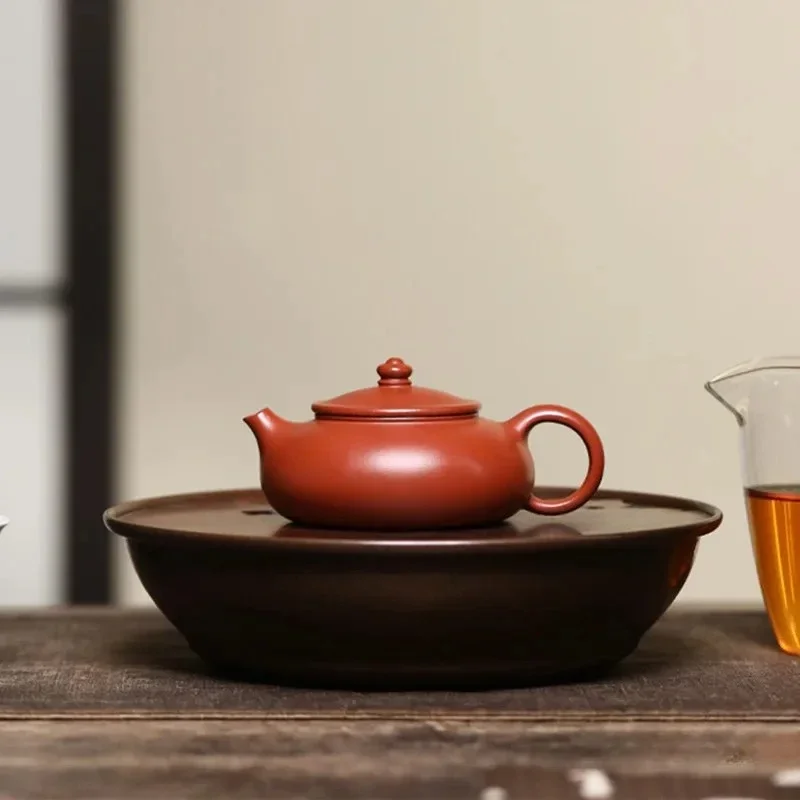 Chinese Traditional Yixing Purple Clay Teapot Beauty Tea Infuser Kettle Household Handmade Zisha Tea Pot Tea Set Accessories
