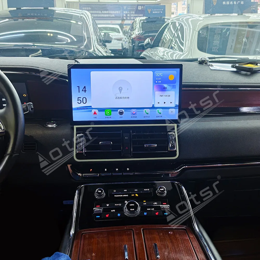 13.1 Inch HD Touchscreen For Lincoln Navigator 2016-2024 Android Wireless CarPlay GPS Navigation Reverse Camera Car Radio