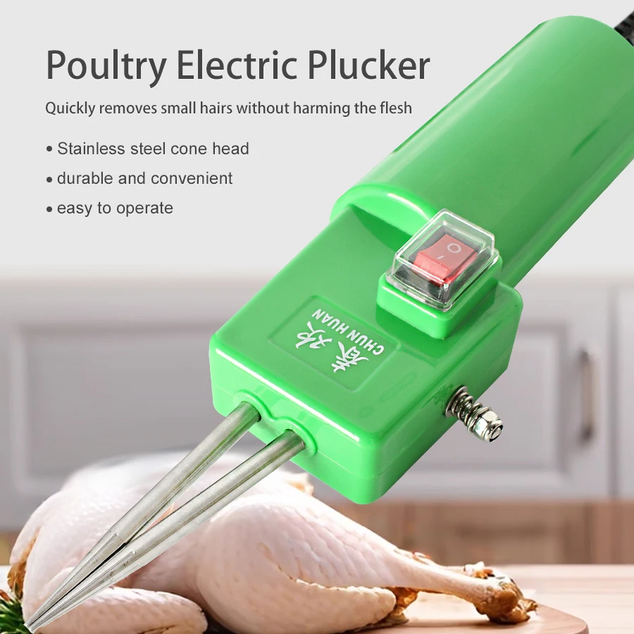 Electric Plucking Machine Handheld Electric Poultry Plucker Shredder Beater Dehairing Tool Shedding Machine