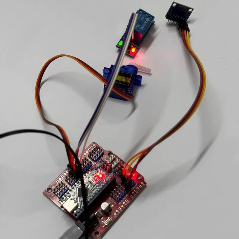 DrMas1Set Gyroscope PID Attitude Control Module RC Rocket Parachute/Fire Control Triggering W MPU Sensor/Relay Switch Type-C Pow