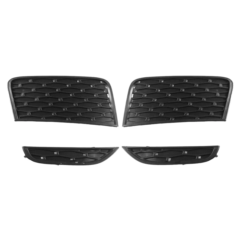 

1Set Front Bumper Fog Light Lamp Grille Bezel Cover for Range Rover Evoque 2012-2015 LR057397 LR057396 LR026546 LR026545