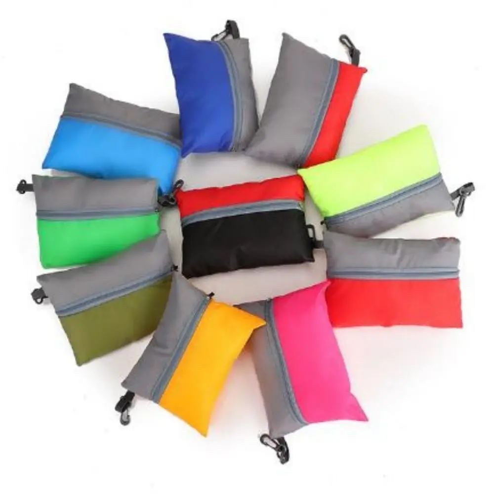 

High Quality with Hook Zipper Outdoor Waterproof Bag 10 colors Colorful Camping Hiking Storage Bag 15*20cm Swimming Bag Pouch