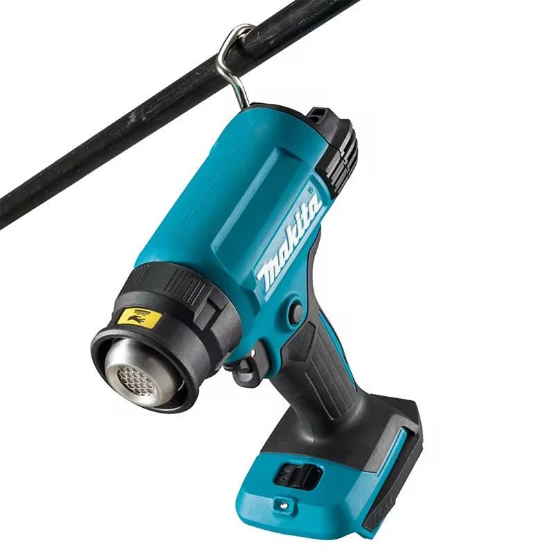 ปืนยิงความร้อนไร้สาย Makita DHG181 18V แบบดั้งเดิมปืนลมร้อนฟิล์มหดด้วยแบตเตอรี่ลิเธียมสูงสุด550 °C 200L