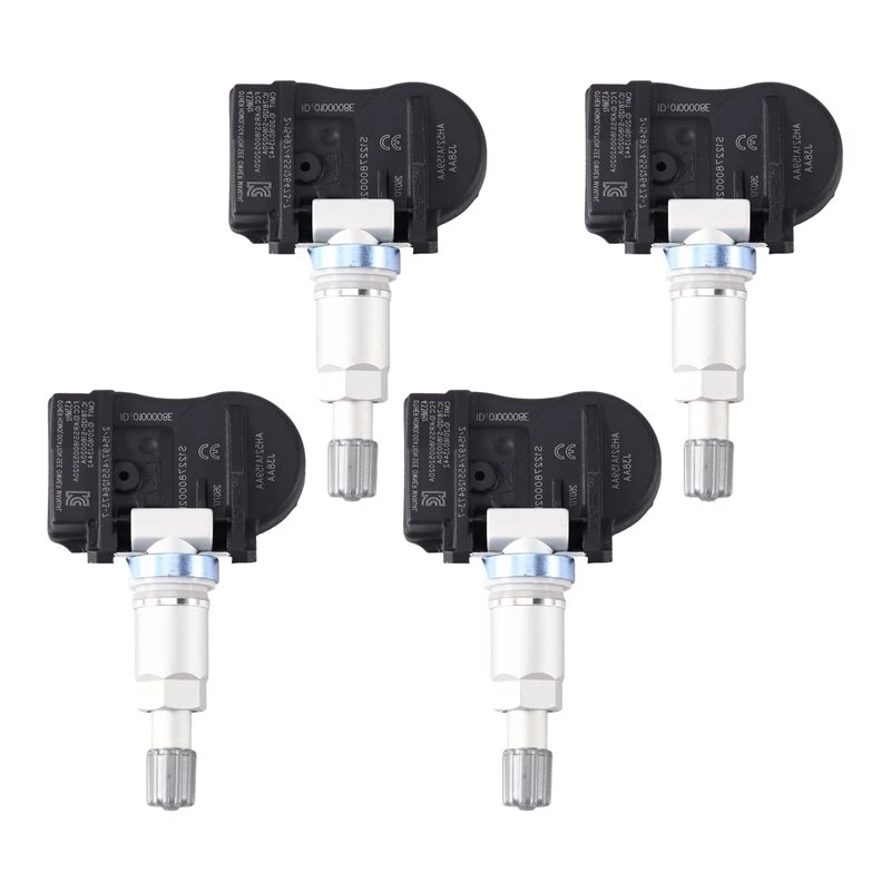 Dependable-AH521A159AA 4PCS Car TPMS Tire Pressure Monitoring Sensor For Land Rover Range Rover L322 Discovery 4 Evoque L538