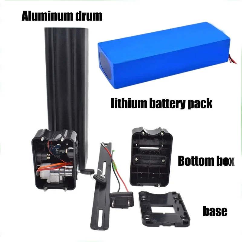 36V/48V15Ah/18Ah Silverbait ElectricBicycle/FoldingBicycle Battery 18650 Li-ion Battery Bottom Discharge 350W-1000W with Charger