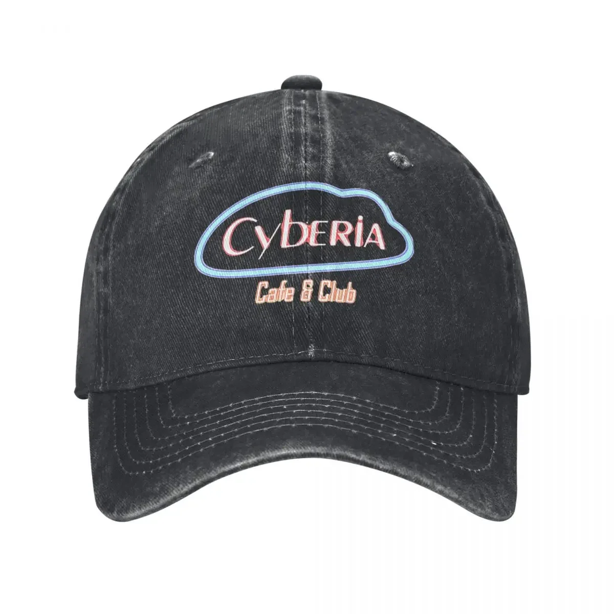 Cyberia - Serial Experiments Lain Baseball Cap Casual Distressed Washed Aesthetic 90s Goth Headwear Men Women Gift Hats Cap