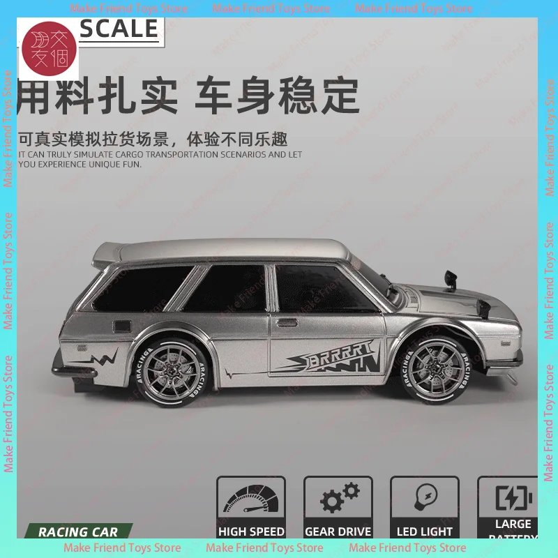 

Масштаб 1:24 Радиоуправляемый дрифт-автомобиль 2,4 ГГц с дистанционным управлением Дрифт-гоночная игрушка со светодиодными фонарями Пропорциональное рулевое управление и дроссельная заслонка 4wd Drift Rc Car