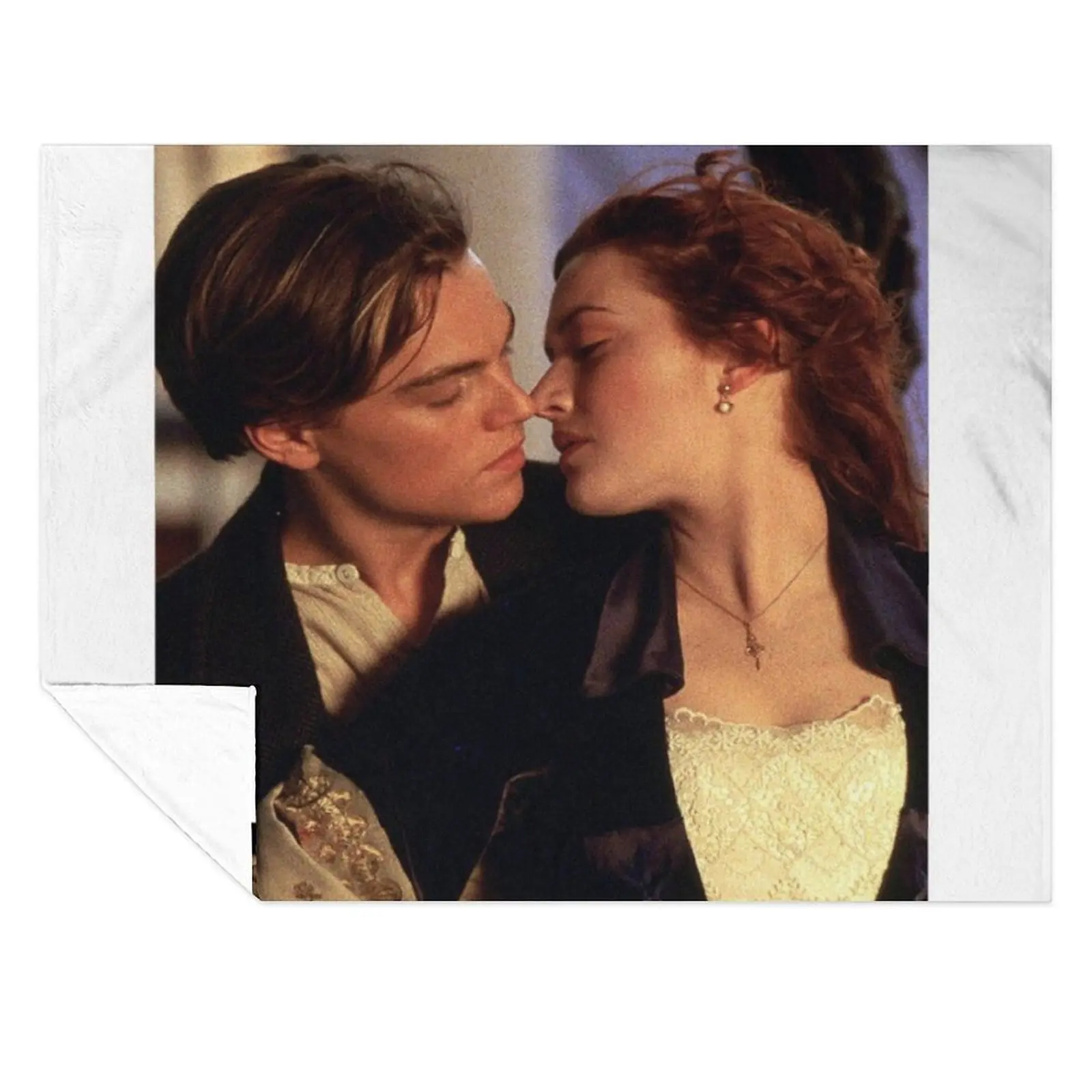 

Titanic Jack and Rose Throw Blanket Flannel Fabric Decoratives Stuffeds Heavy Blankets