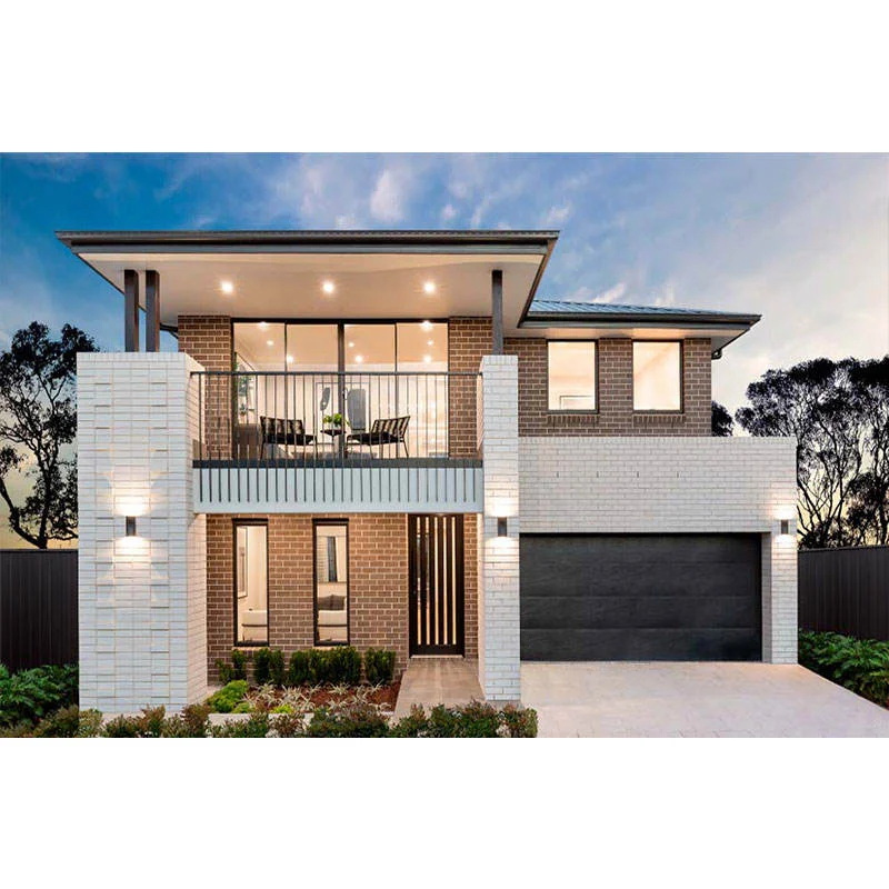 Energy-Efficient Light Steel Structure Prefabricated Villa Fast Installation for Modern Family Living Bedroom Bathroom Kitchen