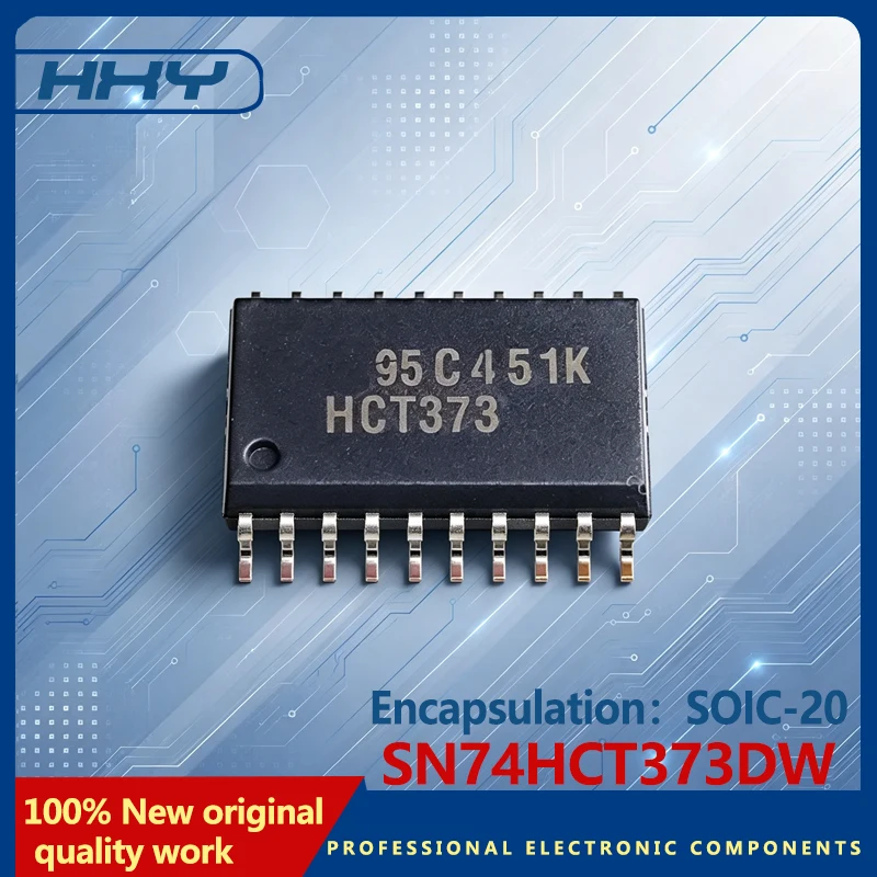 10PCS SN74HCT373DWR SN74HCT373DW HCT373 SOP20 packaged wide body logic chip