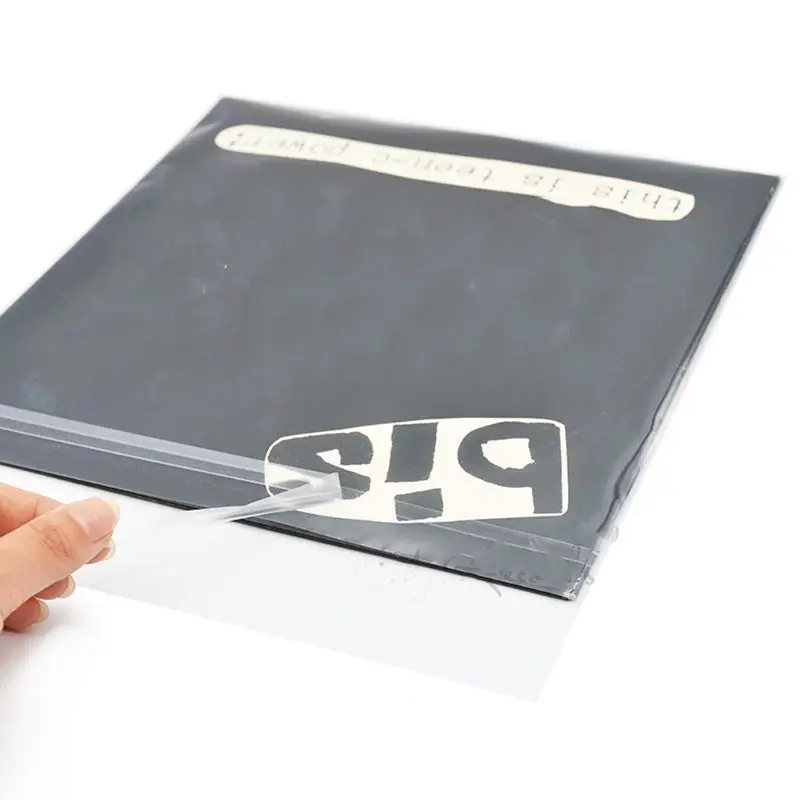 50 peças/2 bolsas bolsa protetora mangas internas antiestáticas para vinil 7 polegadas para reco e8be